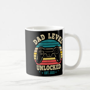 Caneca De Café Novo Papai Eu Subi de Nível Para Pai Ideia de Grav