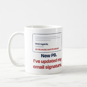 Caneca De Café Novo PB Atualizou Minha Assinatura de E-mail Diver