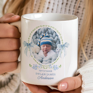Caneca De Café Novo Presente de Babadouro de Aquarela Grandmillen