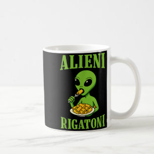 Caneca De Café Novo Rigatoni Alienígena Italiano Brainrot Engraça