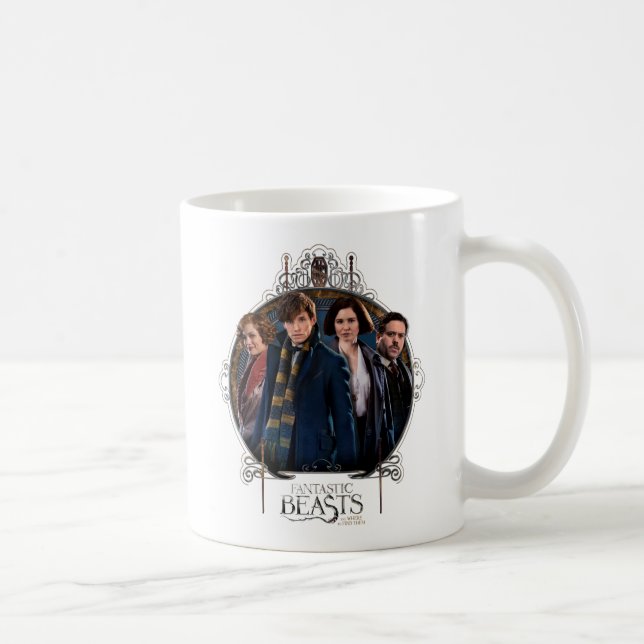 Caneca De Café NOWT SCAMANDER™ e Arte da Empresa Quadro Nouveau (Direita)