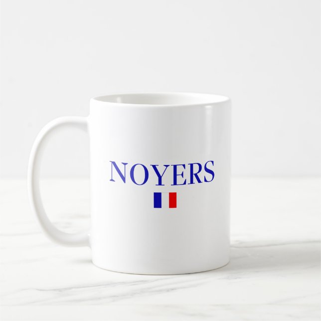 Caneca De Café NOYERS França (Esquerda)