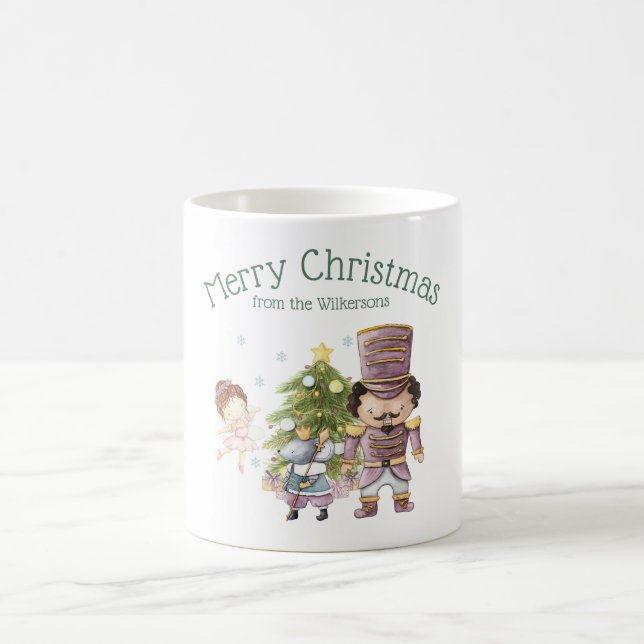 Caneca De Café Noz-Craqueador de Natal Açúcar Pluma Fada e Rato K (Centro)