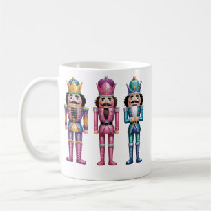 Caneca De Café Noz Nutcracker Natal Família Préppy Natal