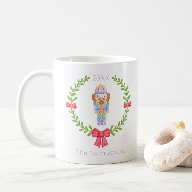 Caneca De Café Nozes de Natal (Com Donut)