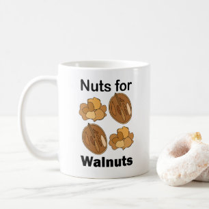 Caneca De Café Nozes Para Noz Funny