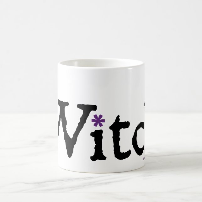 Caneca De Café NP Witch 11 oz White Mug Clássico (Centro)