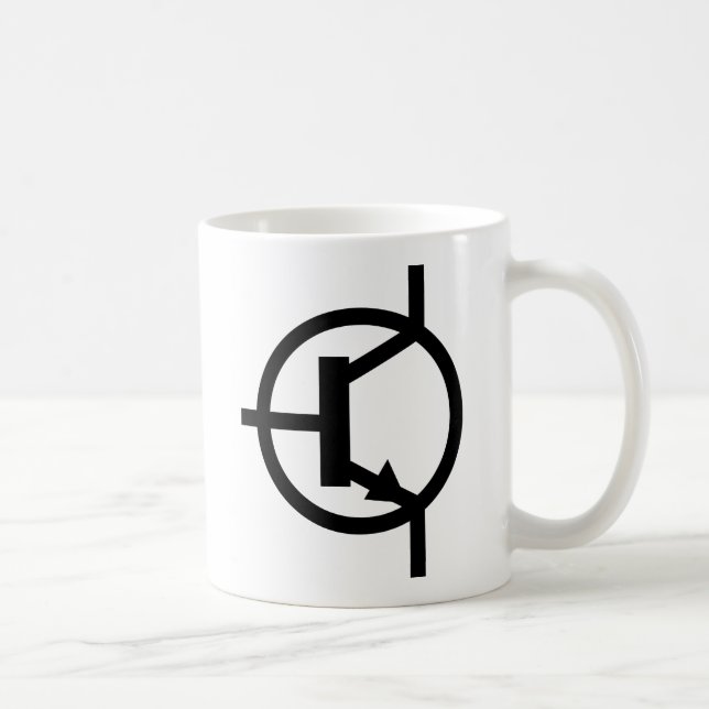 Caneca De Café NPNTransistor (Direita)