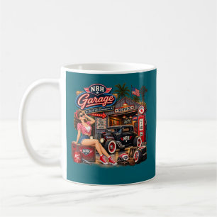 Caneca De Café NRH Garage – Construído para Clássicos Americanos