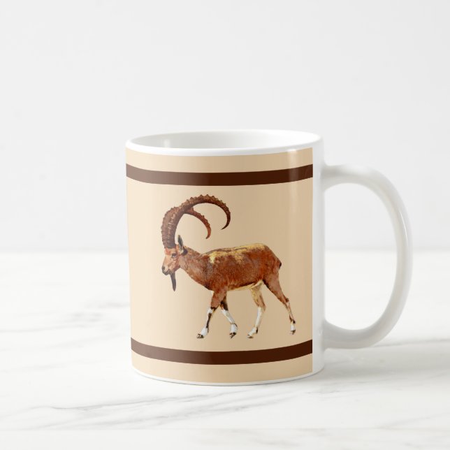 Caneca De Café Nubian Ibex - Ein Gedi (Direita)