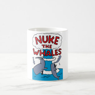 Caneca De Café Nuke The Whales