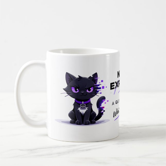 Caneca De Café Null Cat Mug (Esquerda)