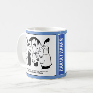 Caneca De Café Num Casamento o Padrinho Alerta o Noivo. Divertido