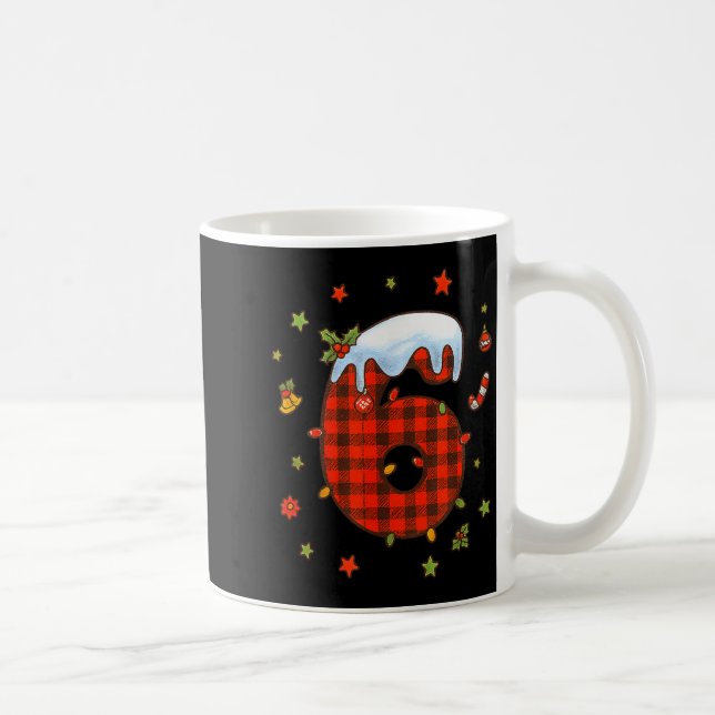 Caneca De Café Number 67 Matching Christmas 6 7 Six Seven 6-7 Mem (Direita)