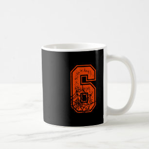 Caneca De Café Número 6 67 Meme Fantasia de Abóbora de Halloween