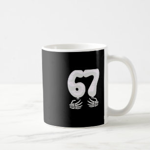 Caneca De Café Número 6 Correspondente 67 Seis Sete Meme Casal Ha