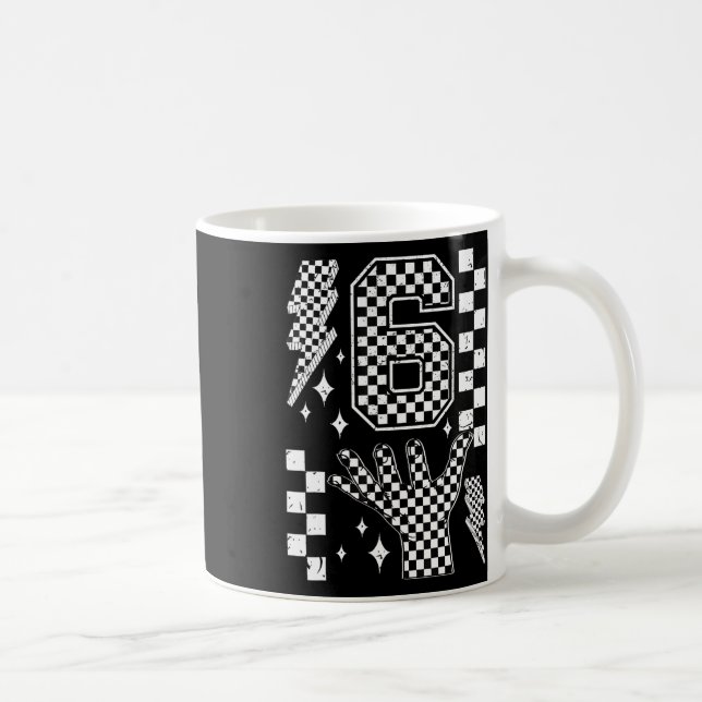 Caneca De Café Número 7 Combinando 67 Meme Fantasia Xadrez Crianç (Direita)