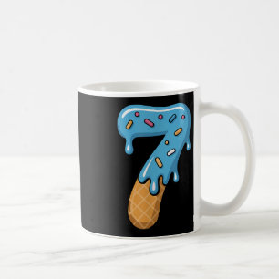 Caneca De Café Número 7 Sorvete Gotejamento 67 Meme Casal Combina