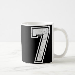 Caneca De Café Número 7 Traje Meme Correspondente 67 Homens Mulhe