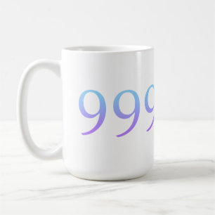 Caneca De Café Número de anjo 999