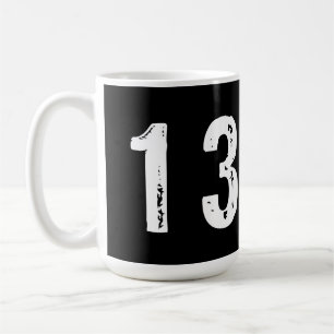 Caneca De Café Número desportivo 13