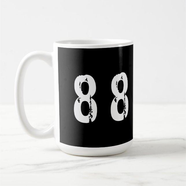 Caneca De Café Número desportivo 88 (Esquerda)