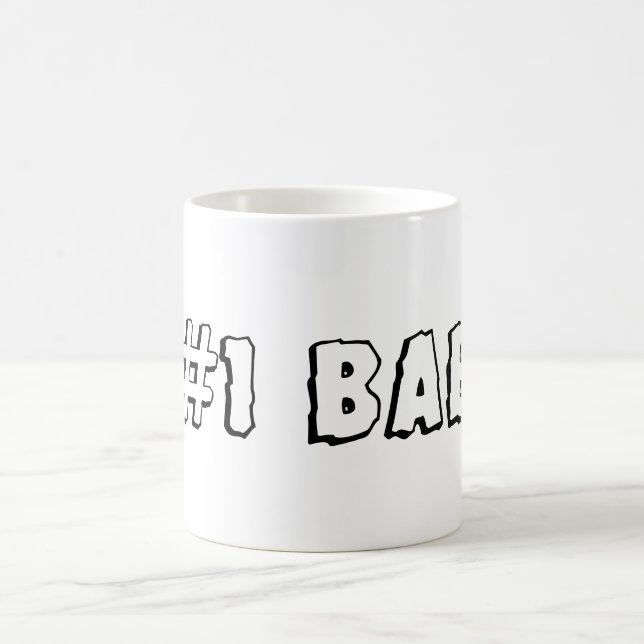 Caneca De Café NÚMERO UM Bae #1 (Centro)