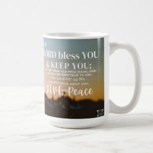 Caneca De Café Números de script 6:24-26