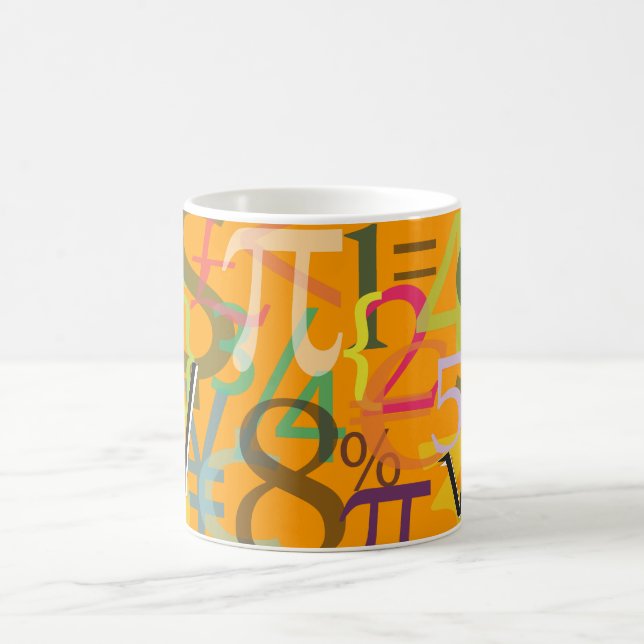 Caneca De Café Números, Moedas (Centro)