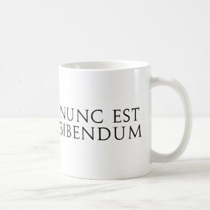 Caneca De Café Nunc Est Bibendum