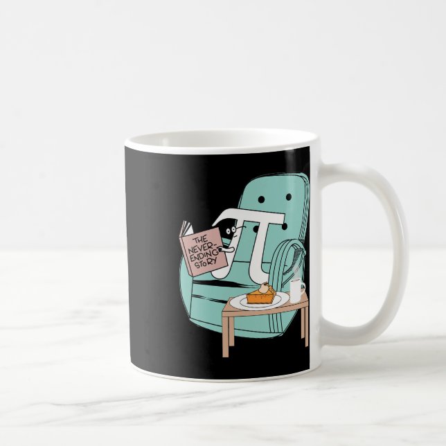 Caneca De Café Nunca Acabando Com A Matemática De Comemoração De  (Direita)