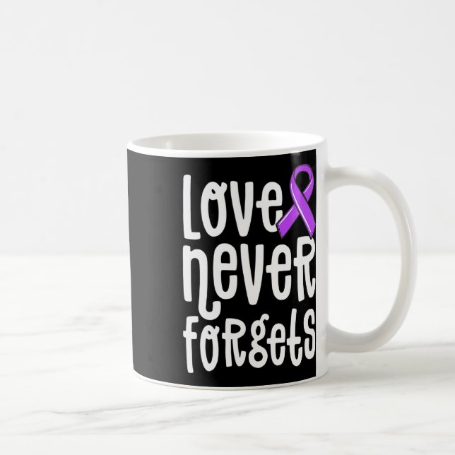 Caneca De Café Nunca Esquece o Problema das Memórias Heimer Fim  (Direita)