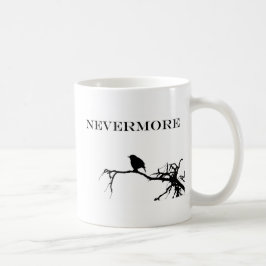Caneca De Café Nunca Mais Raven Poem Edgar Allan Poe Cotação