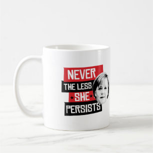 Caneca De Café Nunca menos persiste - Angela Merkel - - .p