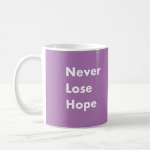 Caneca De Café Nunca perder esperança