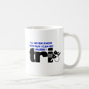 Caneca De Café Nunca saiba a menos que I tri