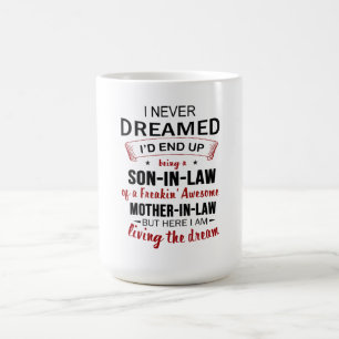 Caneca De Café Nunca Sonhei Ser Filho-De-Direito Estranho