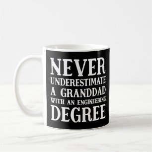 Caneca De Café Nunca Subestime O Nosso Avô Engenheiro