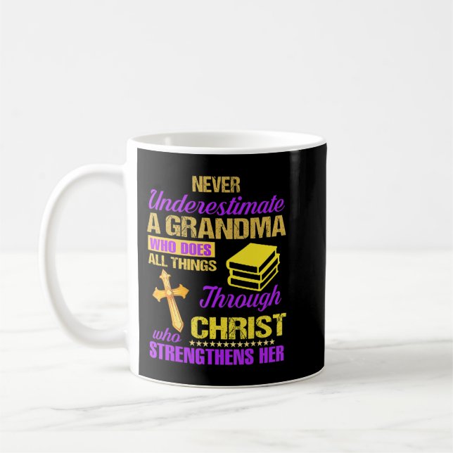 Caneca De Café Nunca Subestime Um Avô Com Um RV Nunca Unida (Esquerda)