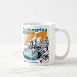 Caneca De Café Nurburgring 1973 1000 quilômetros Porsche 908-3