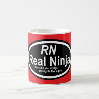 Caneca De Café Nurse Humor Print Novelty "RN"