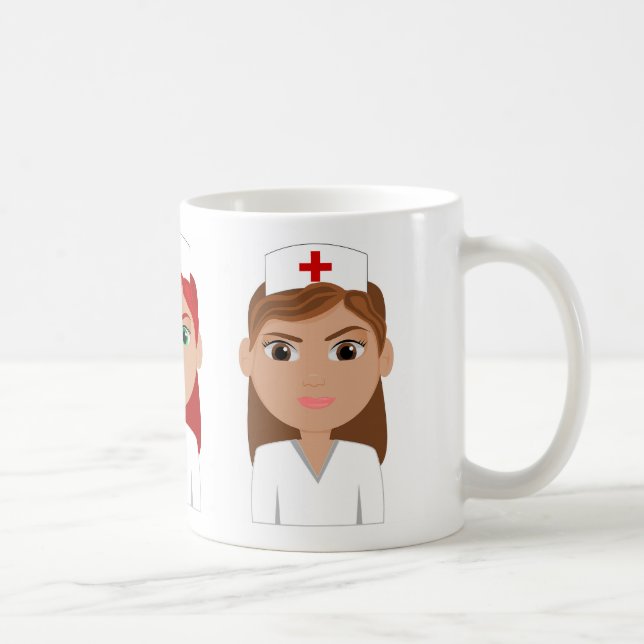 Caneca De Café Nurses 2 (Direita)