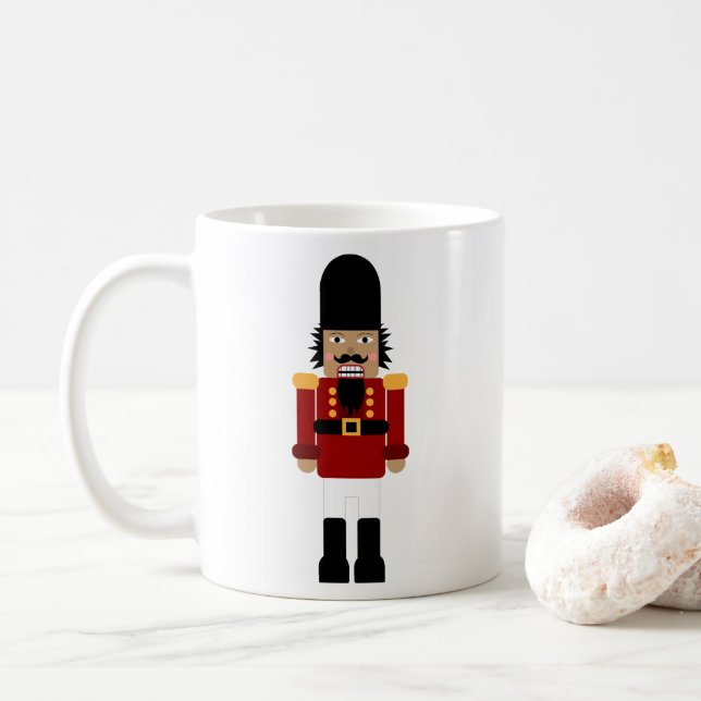 Caneca De Café Nutcracker (Com Donut)