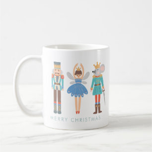 Caneca De Café Nutcracker Balé mínimo moderno
