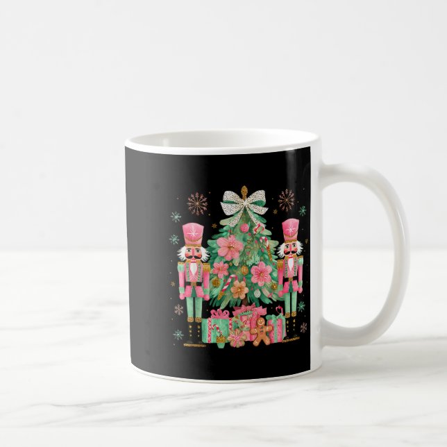 Caneca De Café Nutcracker Squad Christmas Tree Ballet Dance Women (Direita)