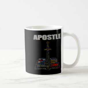 Caneca De Café Nuvem de Palavras Ministro da Igreja Astle Pastor 