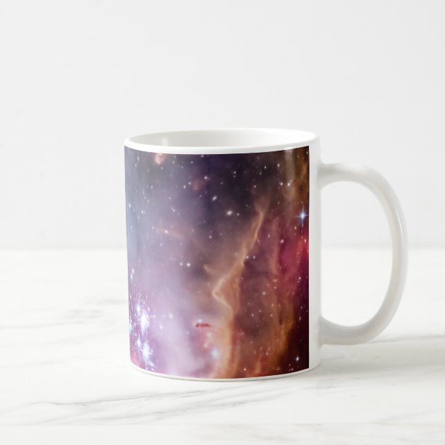Caneca De Café Nuvem Pequena de Magalhães Roxa (Direita)