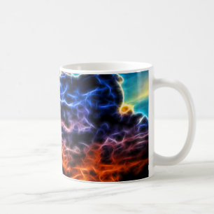 Caneca De Café Nuvens Acumuladas Cumulus Elétricas Bíblicas
