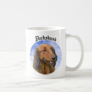 Caneca De Café Nuvens de Dachshund