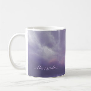 Caneca De Café Nuvens de Tempestade Coloridas
